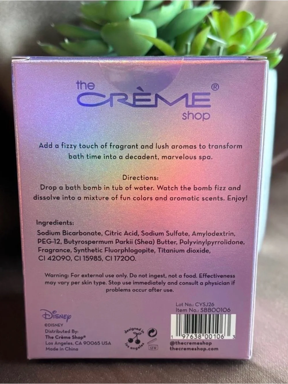 Bundle of 2! Creme Shop x Disney Shop Stitch Fizzy Fantasy Bath Bomb - Pink/Blue